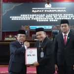 DPRD Gelar Paripurna Penyampaian LHP BPK