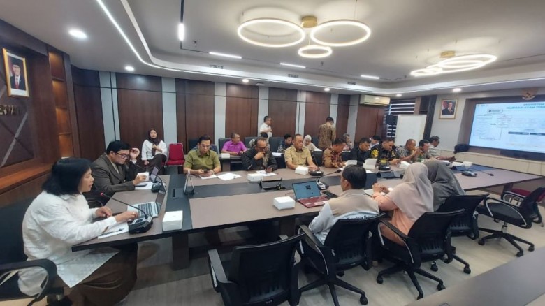 Komisi II DPRD Provinsi Jambi saat konsultasi ke Dirjen PKH Kementan.(Foto/ist)